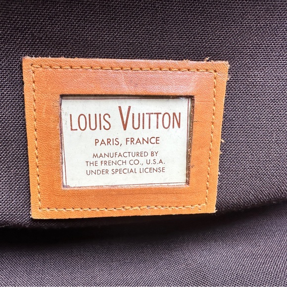 Louis Vuitton Pullman Monogram Travel Case 19x 7x 28” Authentic VTG RARE luggage - Picture 9 of 16